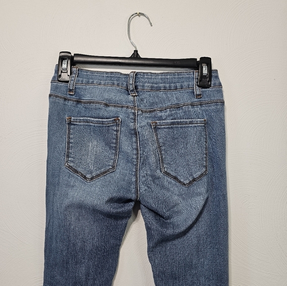 Denim 4 Us Destroyed Skinny Jeans - Picture 4 of 4